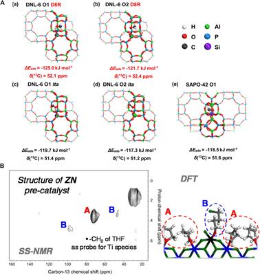 Modelling complex molecular interactions in catalytic materials for energy storage and conversion in nuclear magnetic resonance